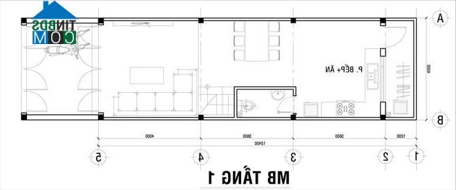 Ảnh Tư vấn thiết kế nhà ống 3 tầng hiện đại, nhiều phòng ngủ