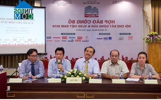 Họp báo công bố Hội chợ Viethome Expo 2016