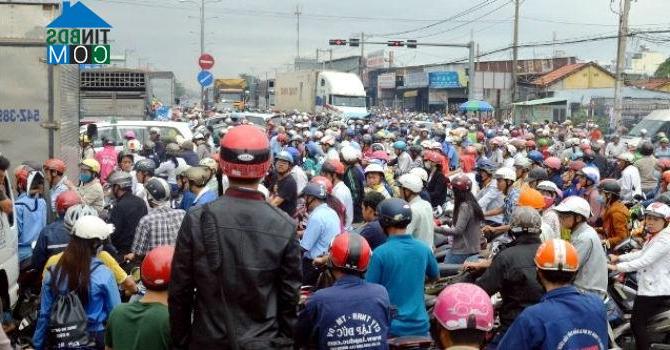 Ảnh Tp.HCM: Xây dựng nút giao thông tại điểm ùn tắc ngã tư Gò Mây