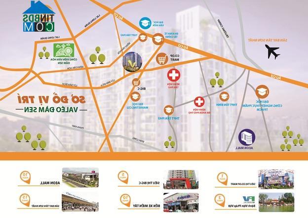 Sơ đồ vị trí Valeo Đầm Sen