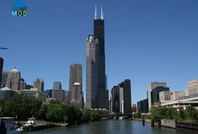 Kiến trúc độc đáo của tòa tháp Willis Tower 