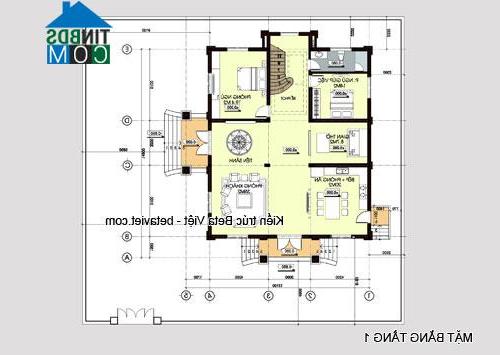 Ảnh Tư vấn thiết kế biệt thự 3 tầng lộng lẫy theo phong cách cổ điển