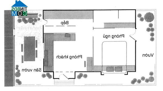 Image ảnh Nhà nhỏ gọn gàng và tràn ngập ánh sáng dù diện tích chỉ 34m2