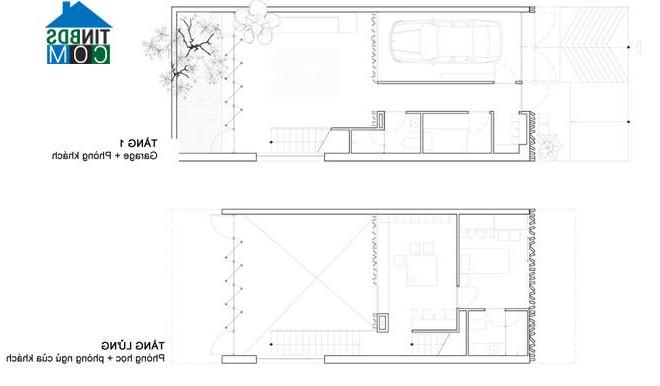 Image ảnh Nhà phố ốp gỗ mộc tràn đầy nắng gió tại Sài Gòn