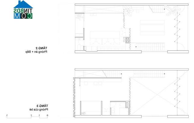 Image ảnh Nhà phố ốp gỗ mộc tràn đầy nắng gió tại Sài Gòn