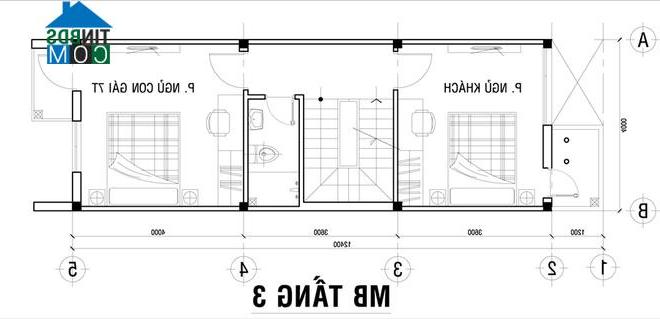 Ảnh Tư vấn thiết kế nhà ống 3 tầng hiện đại, nhiều phòng ngủ