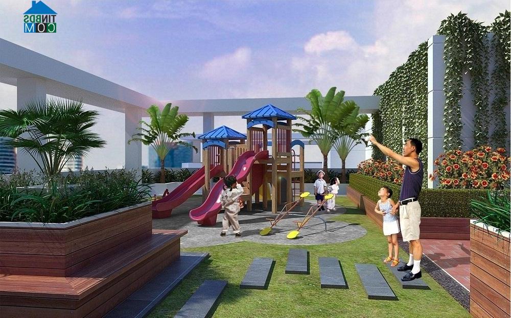 Ảnh Hé lộ mẫu thiết kế cảnh quan cực đẹp tại Chung Cư Hateco Hoàng mai