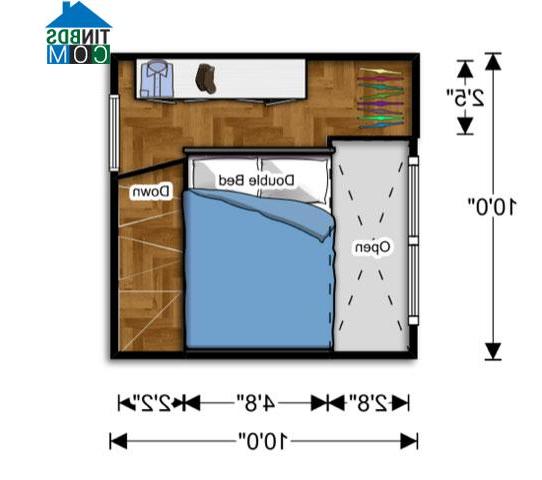 Ảnh Xây ngôi nhà 2 tầng xinh xắn với chi phí 53 triệu đồng