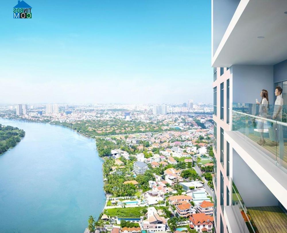 Ảnh Tp.HCM: Nóng cuộc đua căn hộ mặt tiền sông