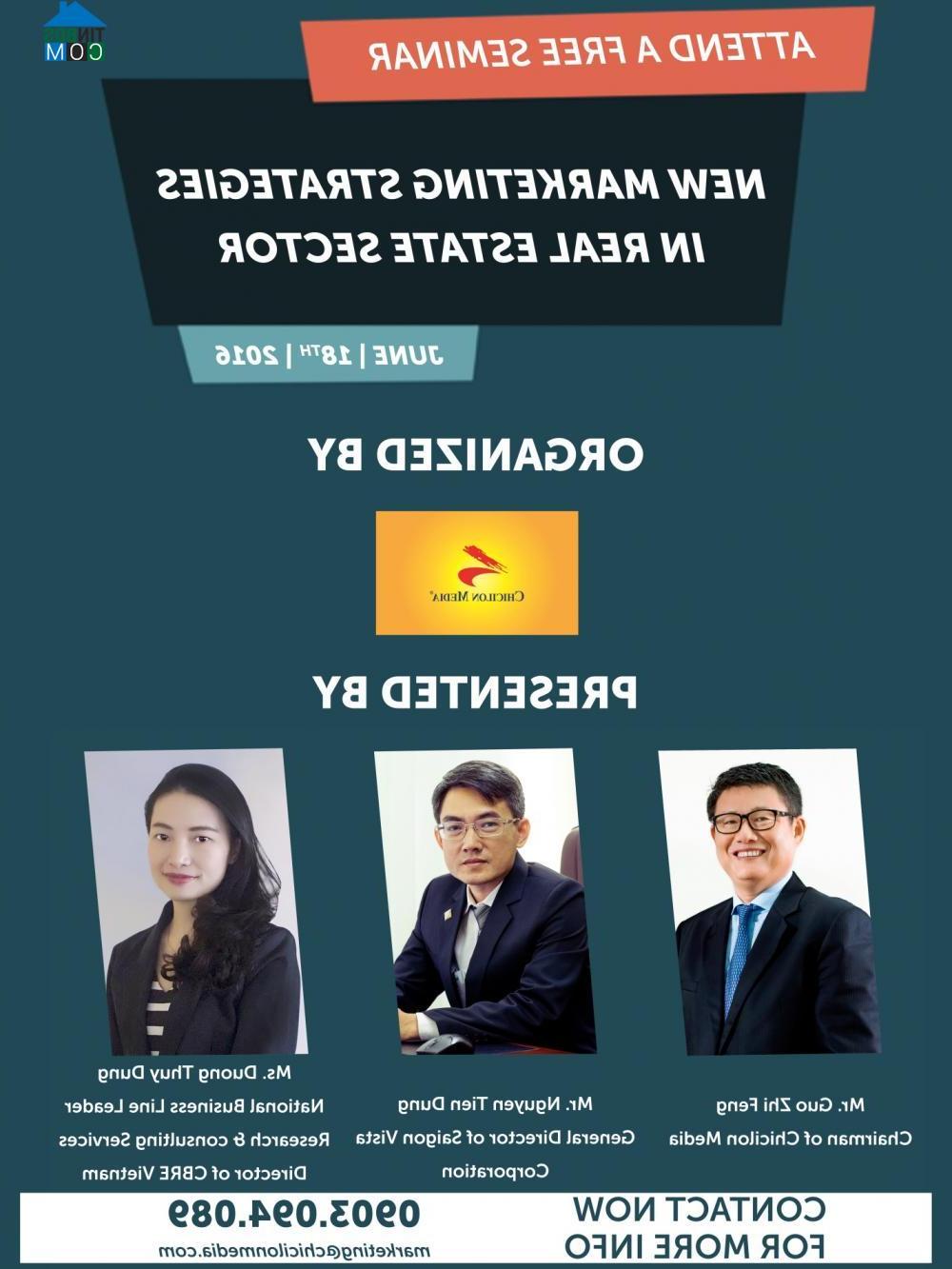 Ảnh Chicilon tổ chức hội thảo “Chiến lược truyền thông mới cho thị trường BĐS”