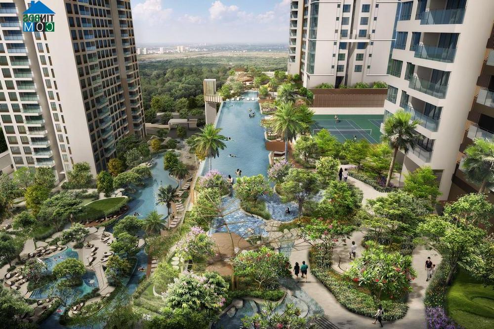 Ảnh Estella Heights khai trương nhà mẫu tại căn hộ "thật"