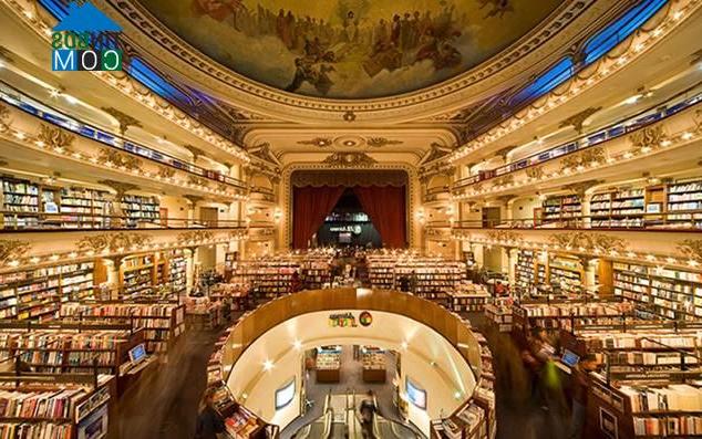Ảnh Cận cảnh kiến trúc cửa hàng sách đẹp nhất thế giới