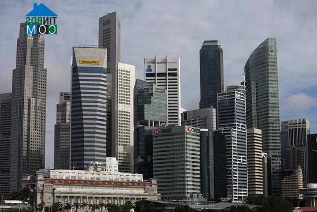 Ảnh Singapore: Giá thuê văn phòng tăng cao kỷ lục