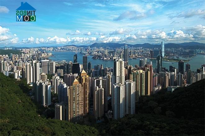 Ảnh Doanh số bán nhà tại Hong Kong tăng mạnh