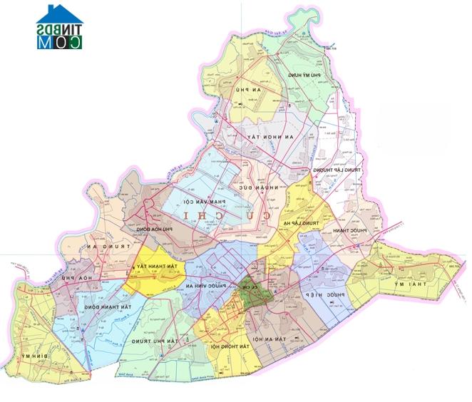 Ảnh Quy hoạch sử dụng đất đến năm 2020 huyện Củ Chi, Tp. HCM