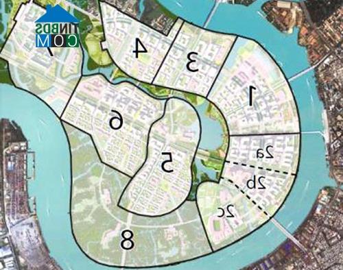 Ảnh Tp.HCM làm thêm đường trong khu đô thị Thủ Thiêm