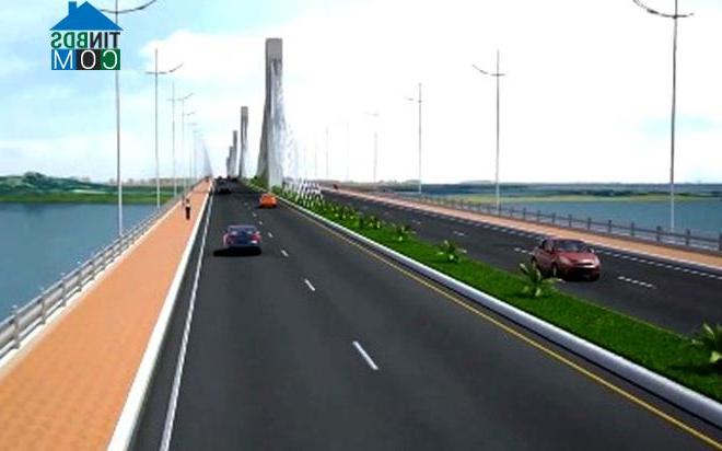 Ảnh Quảng Ngãi: Xây cầu Cửa Đại 2.800 tỷ đồng vượt sông Trà Khúc