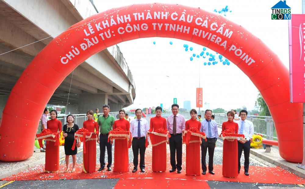 Ảnh Tp.HCM: Khánh thành cầu Cả Cấm tại Quận 7