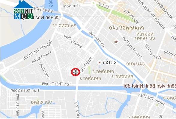 Bản đồ vị trí dự án Chung cư Vĩnh Hội