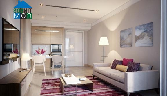 Phối cảnh căn hộ Condotel