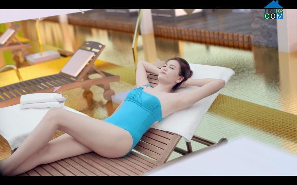 Ảnh Dự án có bể bơi vô cực dát vàng 24K cao và lớn nhất thế giới