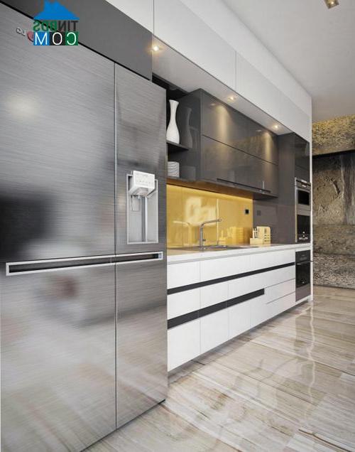 Ảnh Phòng bếp hiện đại tràn đầy sức sống với không gian xanh