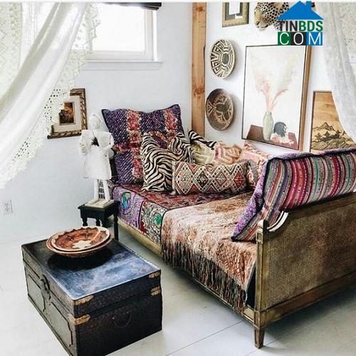 Ảnh Vui mắt với thiết kế nội thất theo phong cách Bohemian