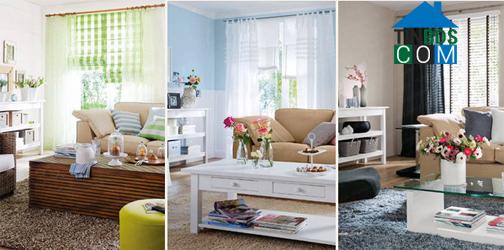 Ảnh 3 phong cách thật ấn tượng cho 1 phòng khách