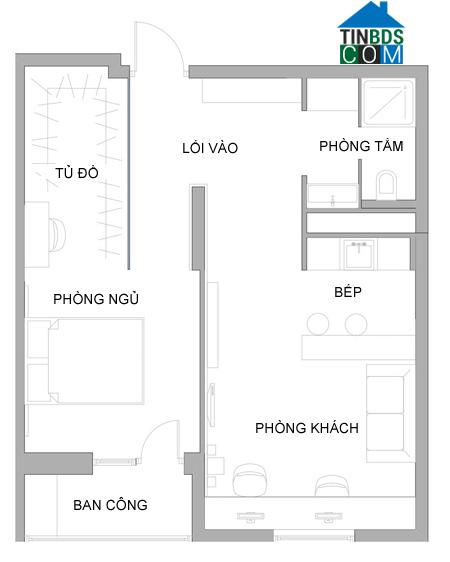 Bản vẽ thiết kế của ngôi nhà