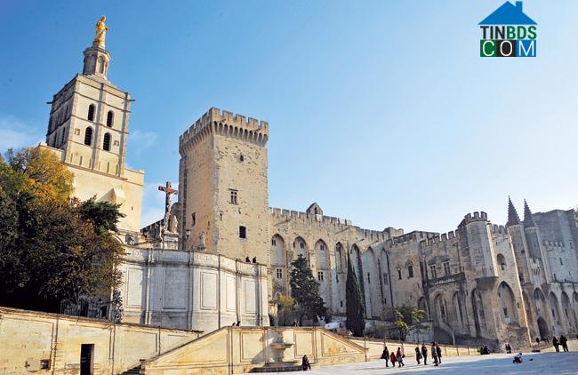 Ảnh Kiến trúc thành cổ Avignon