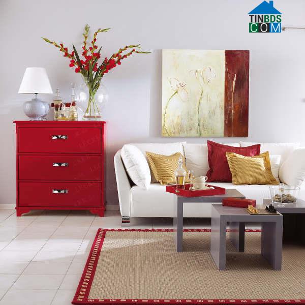 Ảnh Đem màu sắc tươi mát vào phòng khách mùa hè (P1)