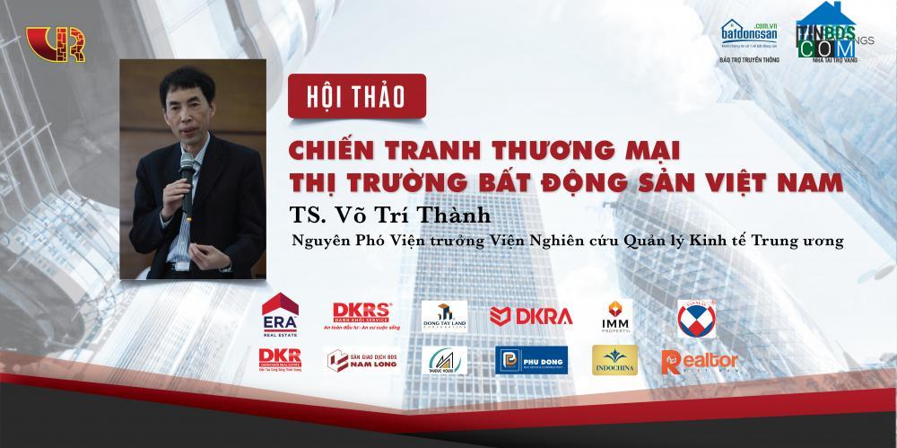Ảnh Sắp diễn ra hội thảo chuyên đề “Chiến tranh thương mại và thị trường BĐS Việt Nam”