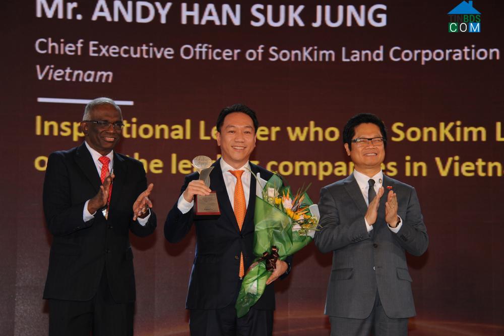 Ảnh SonKim Land được vinh danh tại The Asia HRD Awards 2018