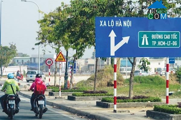 Điểm đầu rẽ vào cao tốc Tp.HCM - Long Thành - Dầu Giây