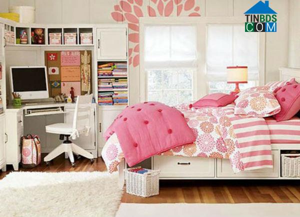 Ảnh Góc học tập xinh xắn cho bé yêu