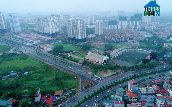 Bản đồ vị trí tuyến đường trục nối đường Phạm Văn Đồng và Võ Chí Công. 