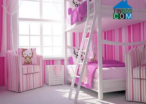Ảnh Kết hợp sắc màu sống động cho phòng trẻ mùa hè