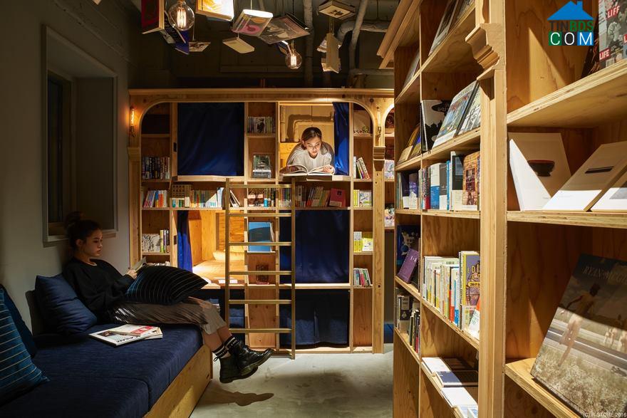 Ảnh Chiêm ngưỡng khách sạn sách độc đáo ở Nhật Bản