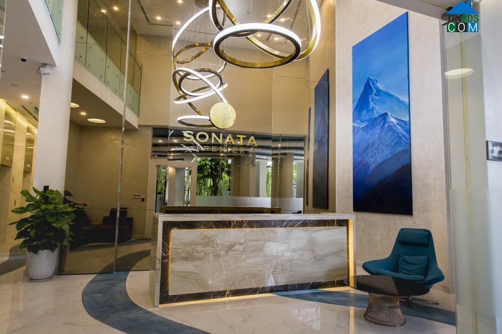 Sảnh đón tiếp của tòa Sonata Premier