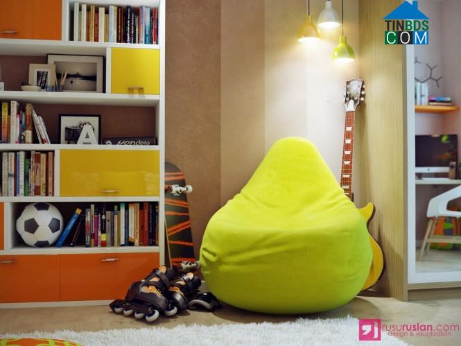 Ảnh Những mẫu phòng cực "độc" cho các bé cá tính
