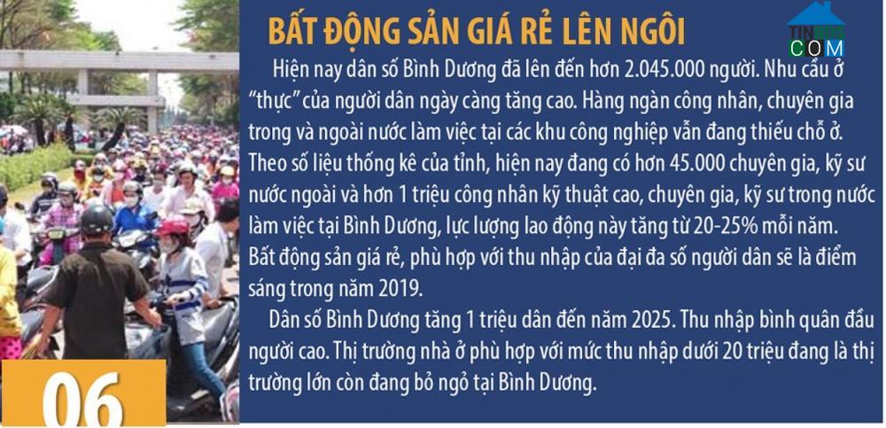 Ảnh BĐS công nghiệp và nhà giá rẻ Bình Dương sẽ thăng hoa trong năm 2019