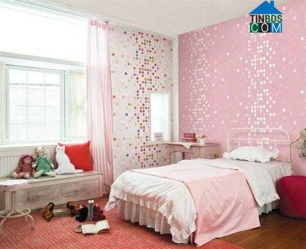 Ảnh Những mẫu giấy dán tường đẹp cho phòng của bé