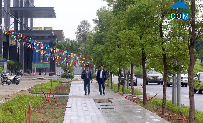 Ảnh Ngắm tuyến đường 10 làn xe kết nối hai đường vành đai của Hà Nội