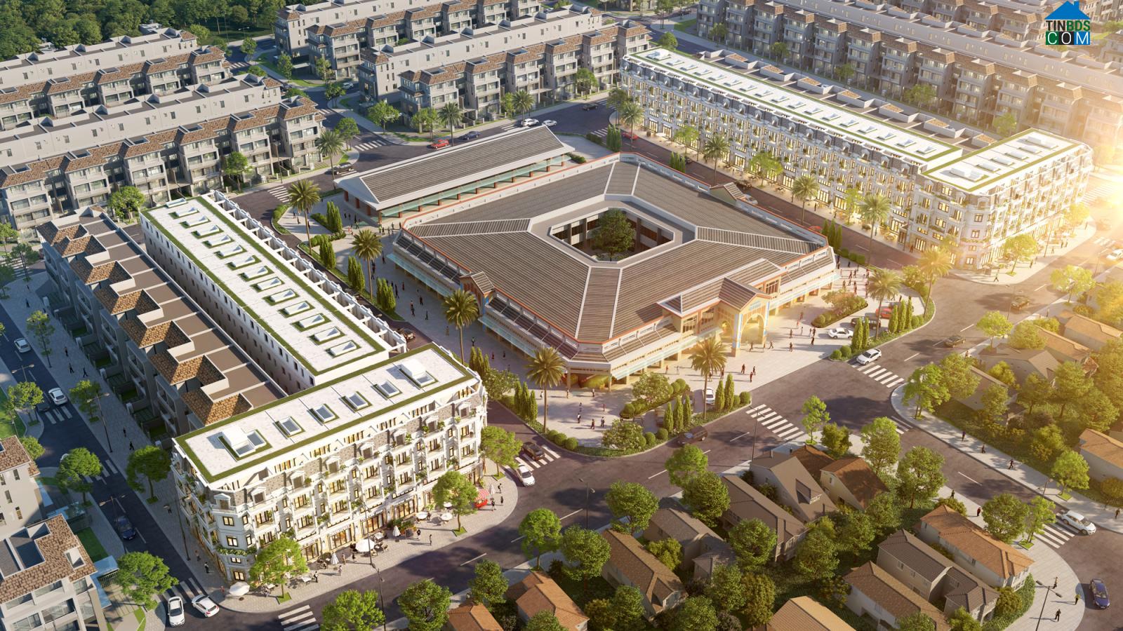 Phối cảnh Shophouse Chợ An Sương