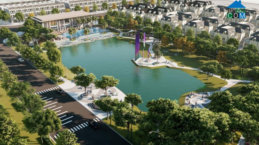 Hồ điều hòa trung tâm dự án Anlac Green Symphony