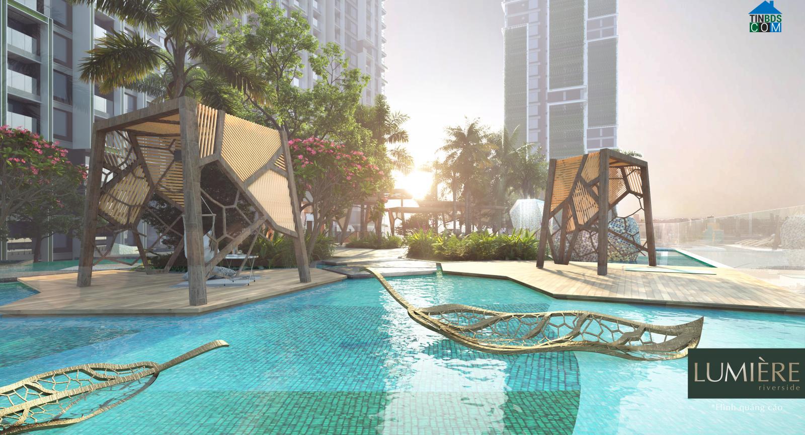 Hình ảnh gân lá trong những chi tiết trang trí nhỏ nhất của cảnh quan