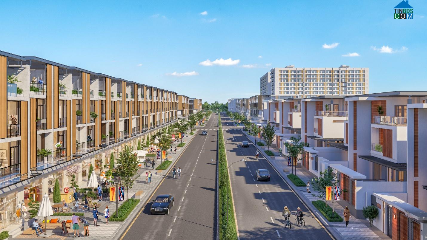 Các dãy nhà phố hiện đại, nơi hứa hẹn trở thành đô thị sầm uất tại Thủ Dầu Một