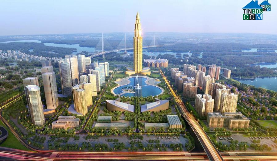 Phối cảnh dự án Thành phố Thông minh Bắc Hà Nội