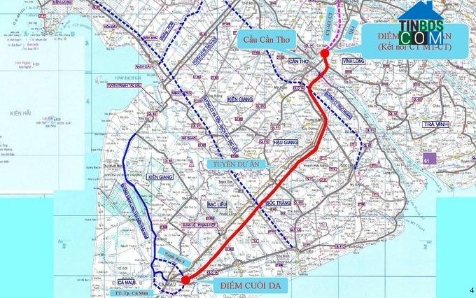 Ảnh Năm 2022 sẽ khởi công cao tốc Cần Thơ - Cà Mau