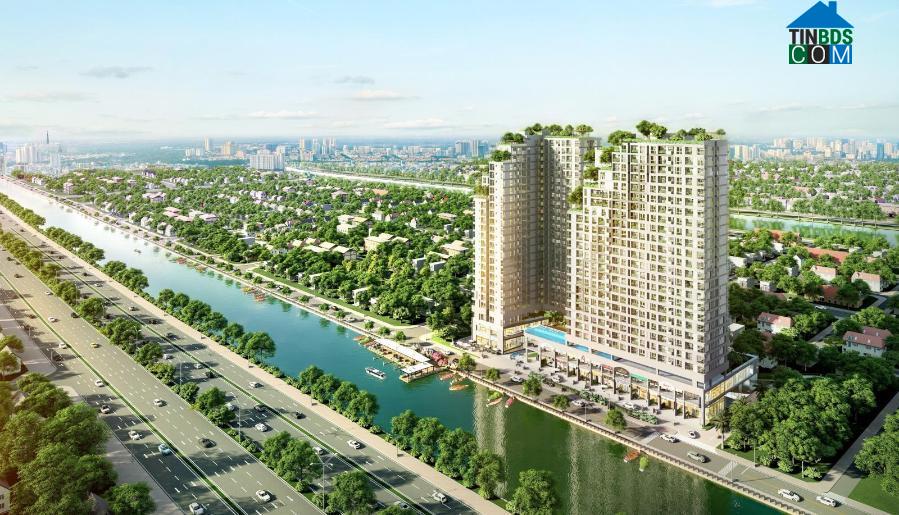 D-Aqua sở hữu vị trí lý tưởng tại mặt tiền Bến Bình Đông (Q.8), cách Q.1 chỉ 8 phút di chuyển với tổng quy mô 8.025,7m2 đất thổ cư